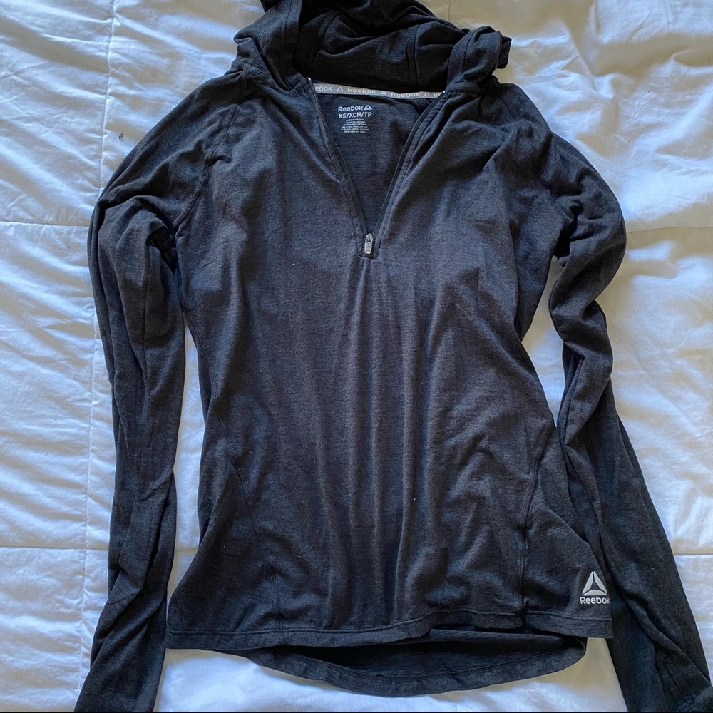 Reebok 1/4 zip hoodie